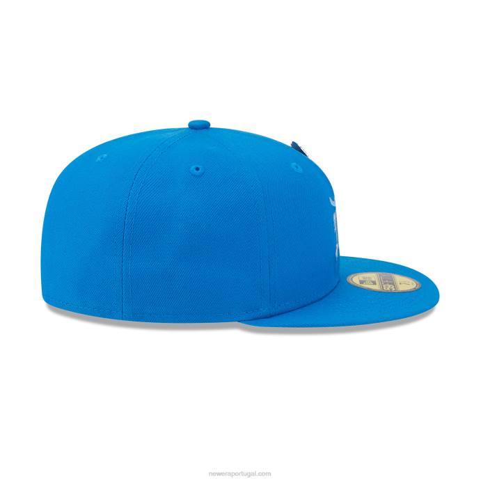 FFTN935 New Era boné detroit tigers snow day azul 59fifty