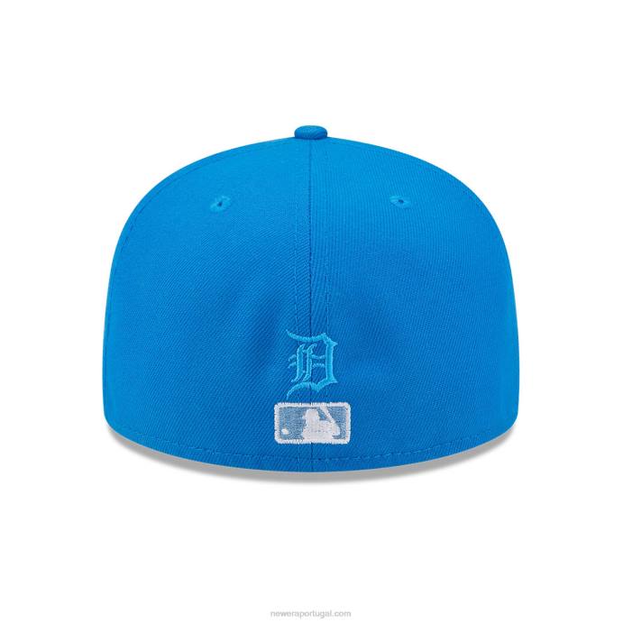 FFTN935 New Era boné detroit tigers snow day azul 59fifty