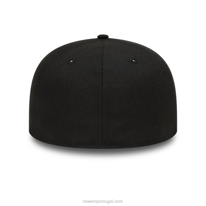 FFTN939 New Era boné Oakland Athletics Repreve preto 59fifty