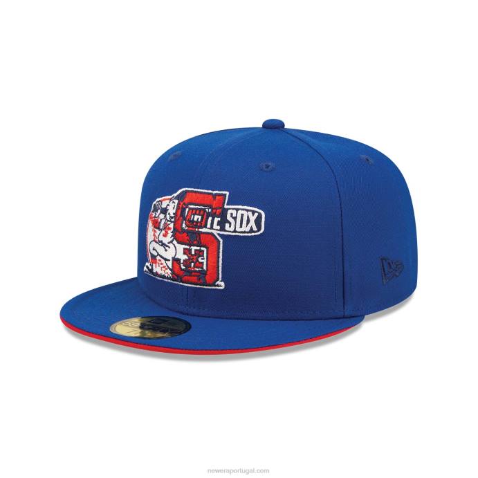 FFTN946 New Era chicago white sox team cor azul 59fifty boné justo