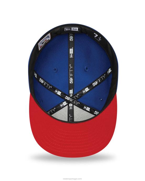 FFTN946 New Era chicago white sox team cor azul 59fifty boné justo