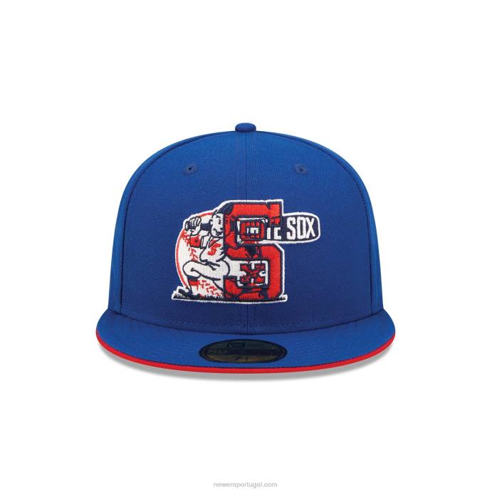 FFTN946 New Era chicago white sox team cor azul 59fifty boné justo