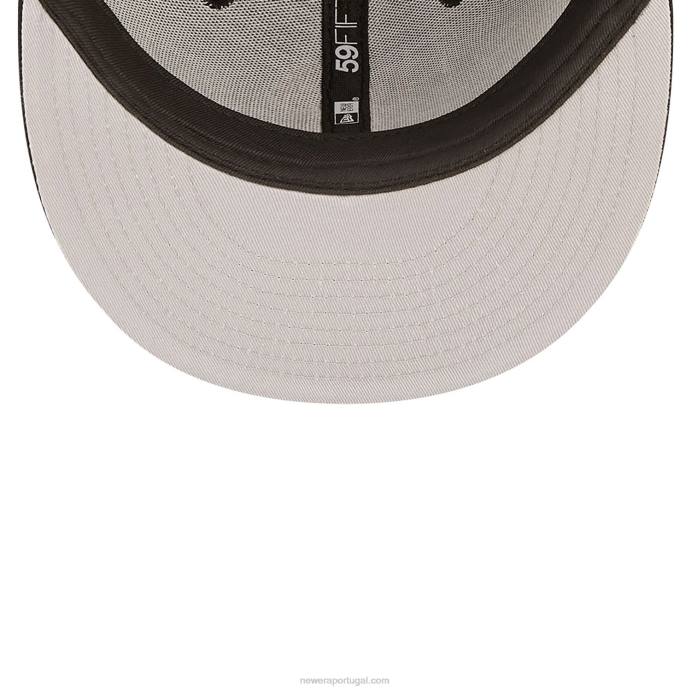 FFTN952 New Era San Francisco Giants MLB Team Heart Black Boné 59 Fifty