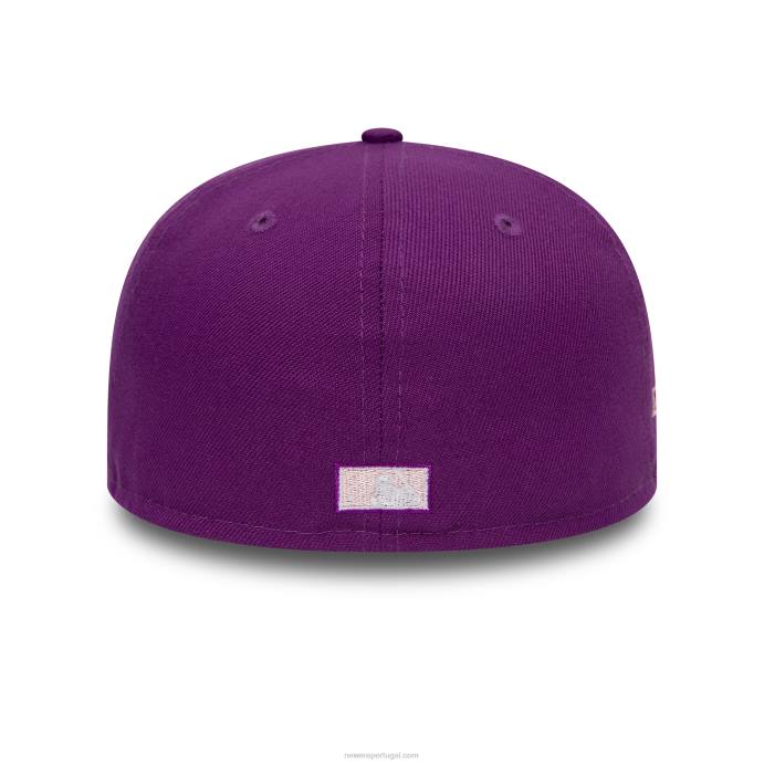 FFTN961 New Era Boné La Dodgers Grape Purple 59Fifty
