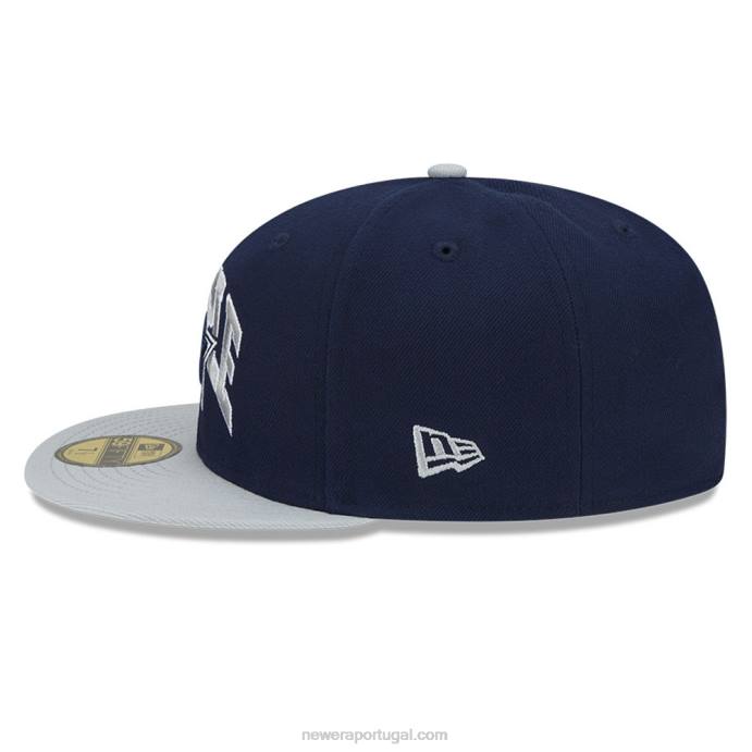 FFTN964 New Era boné ajustado dallas cowboys x marinho 59fifty