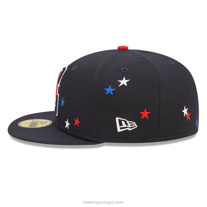 FFTN970 New Era boné la clippers nba americana navy 59fifty