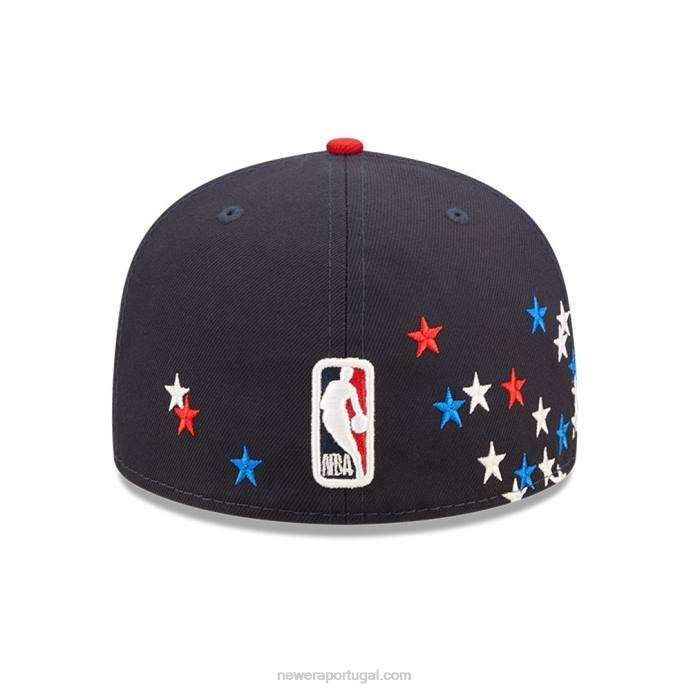 FFTN970 New Era boné la clippers nba americana navy 59fifty