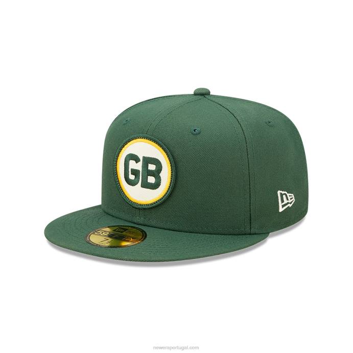 FFTN972 New Era green bay packers nfl sideline 2022 boné verde 59fifty