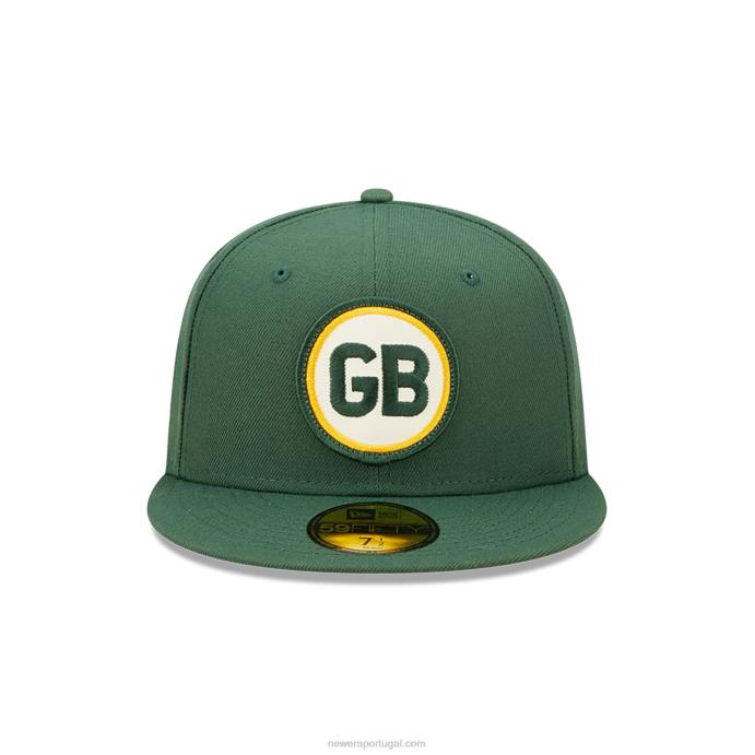 FFTN972 New Era green bay packers nfl sideline 2022 boné verde 59fifty