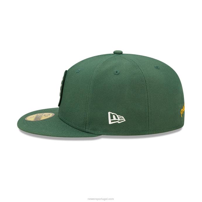 FFTN972 New Era green bay packers nfl sideline 2022 boné verde 59fifty
