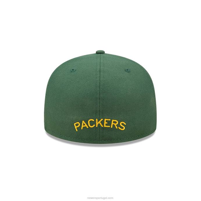 FFTN972 New Era green bay packers nfl sideline 2022 boné verde 59fifty