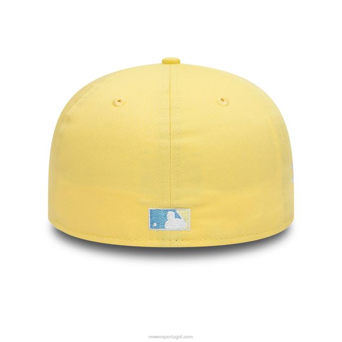 FFTN977 New Era Boné Chicago White Sox Soft Yellow 59Fifty