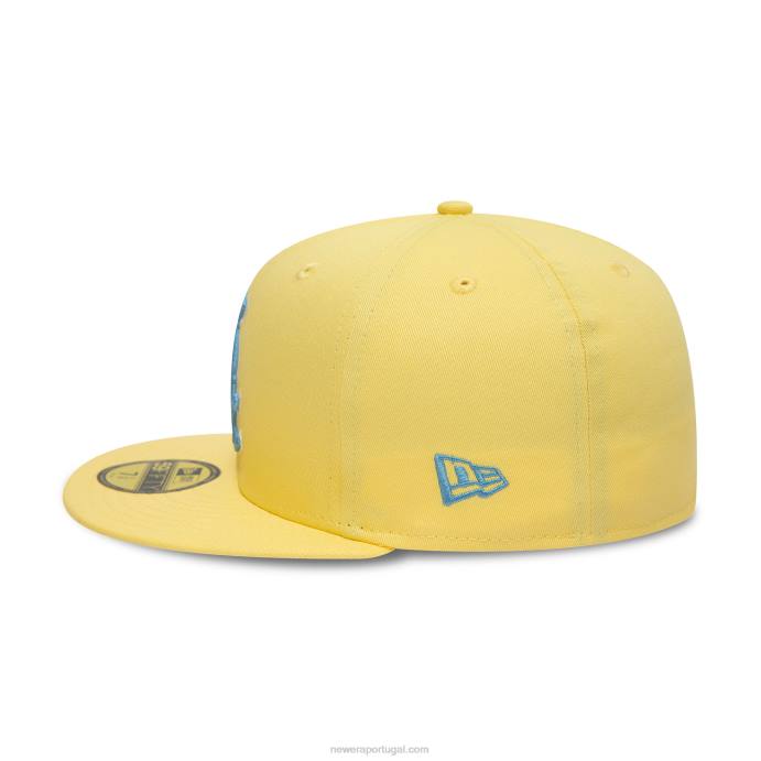 FFTN977 New Era Boné Chicago White Sox Soft Yellow 59Fifty
