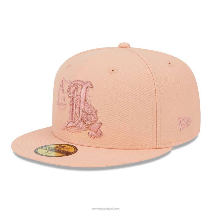 FFTN980 New Era Boné Lakeland Tigers Zodiac Rosa 59Fifty