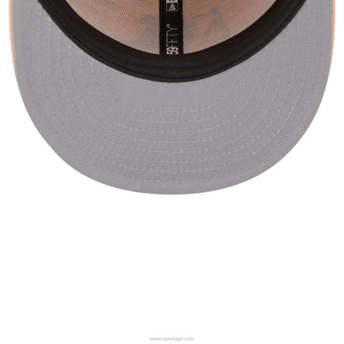 FFTN980 New Era Boné Lakeland Tigers Zodiac Rosa 59Fifty
