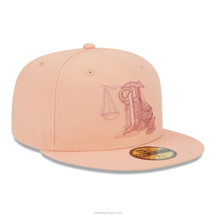FFTN980 New Era Boné Lakeland Tigers Zodiac Rosa 59Fifty