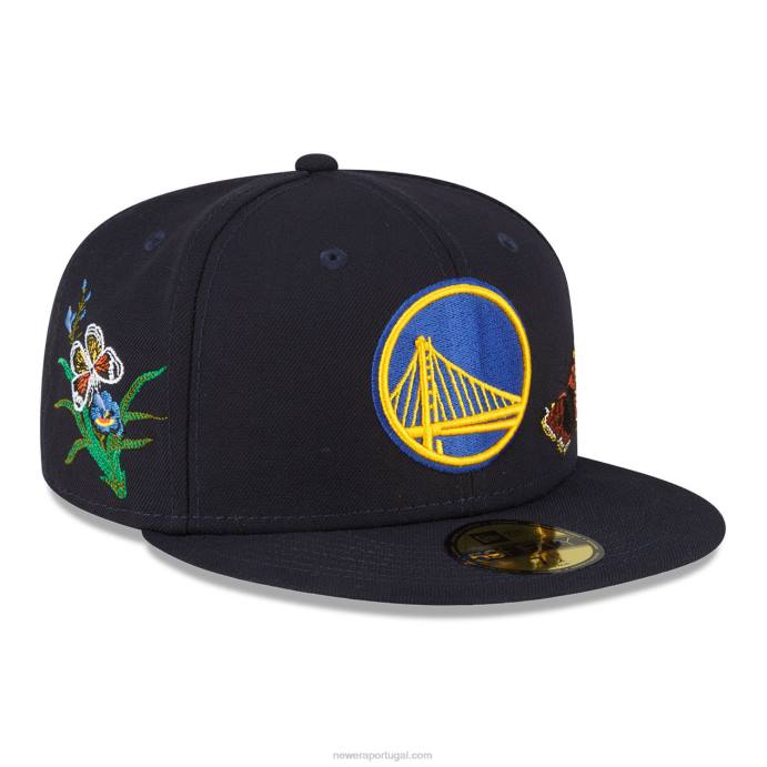FFTN995 New Era boné golden state warriors feltro x nba navy 59fifty