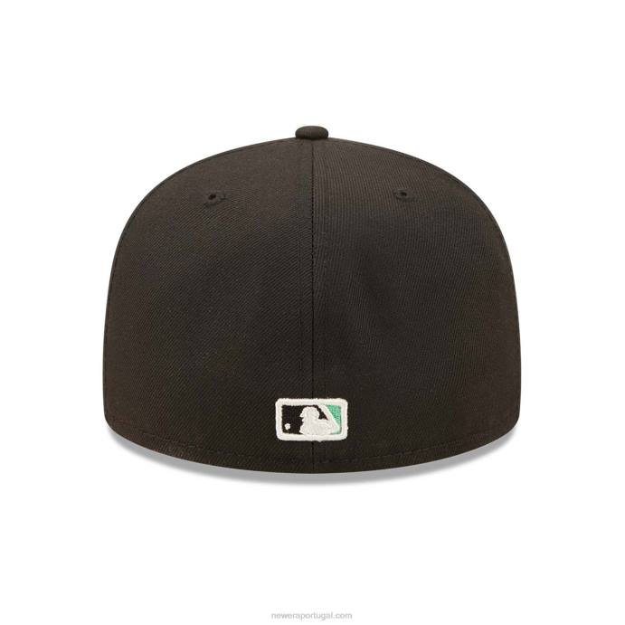 FFTN999 New Era Boné Chicago White Sox Citrus Pop Preto 59Fifty