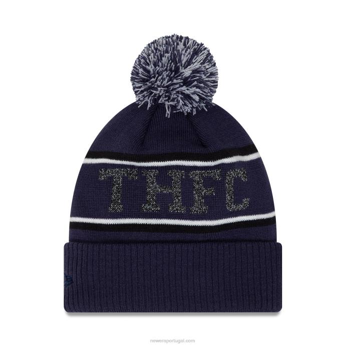 FFTN2328 New Era tottenham hotspur gorro refletivo marinho