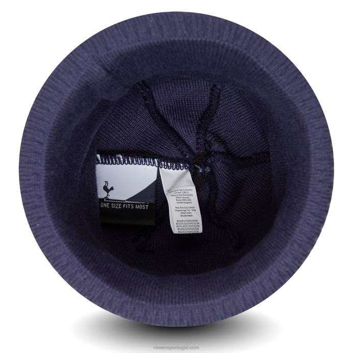FFTN2328 New Era tottenham hotspur gorro refletivo marinho