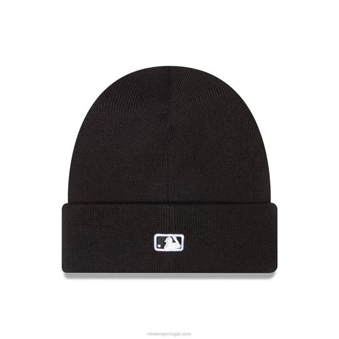 FFTN2330 New Era chicago white sox blackletter malha preta