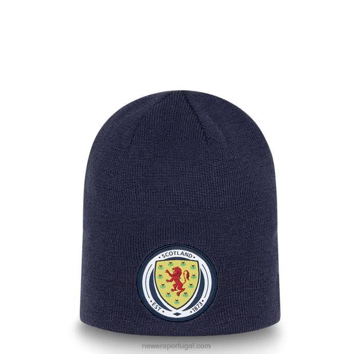 FFTN2334 New Era gorro reversível escocês com listras fa marinho