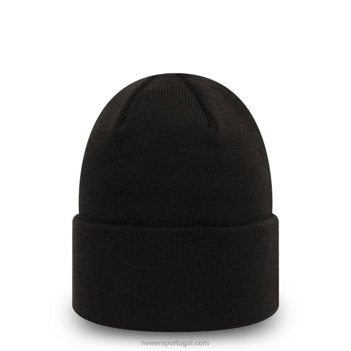 FFTN2337 New Era gorro preto chicago bulls essencial