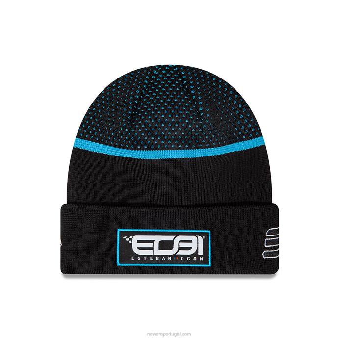 FFTN2338 New Era gorro preto punho alpino