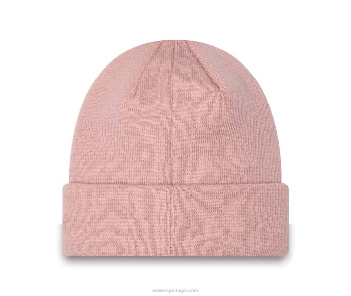 FFTN2341 New Era gorro feminino new york yankees rosa metalizado