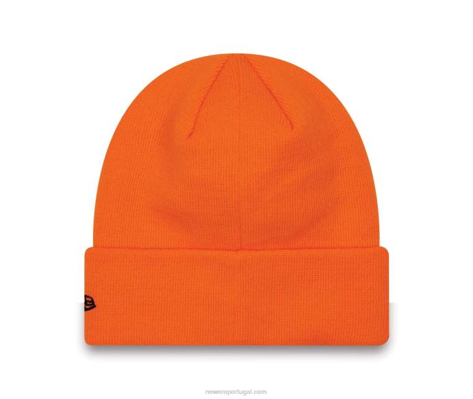 FFTN2351 New Era gorro laranja brilhante la dodgers