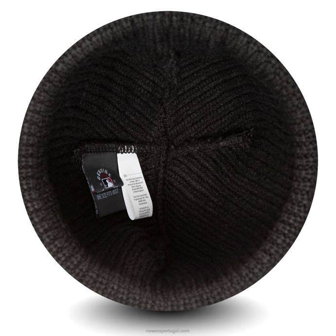 FFTN2360 New Era chicago white sox skully team malha preta