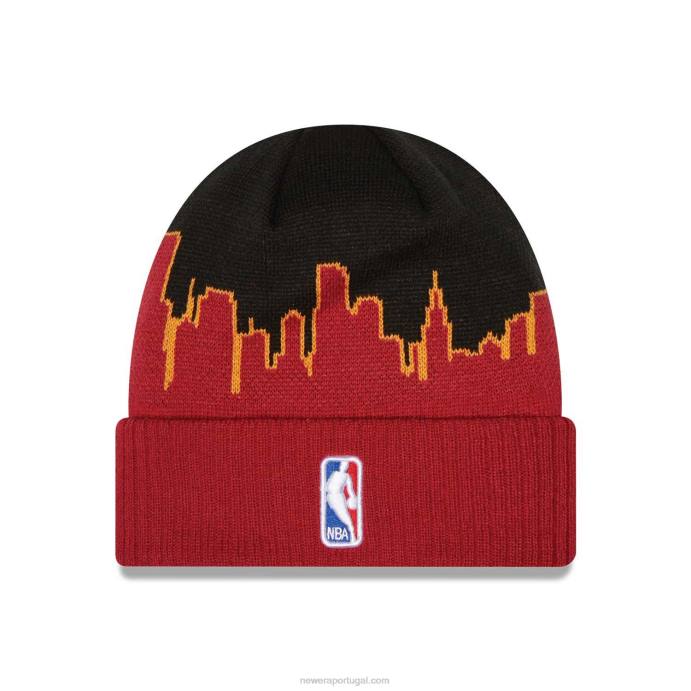 FFTN2362 New Era miami heat nba tip off 2022 malha preta