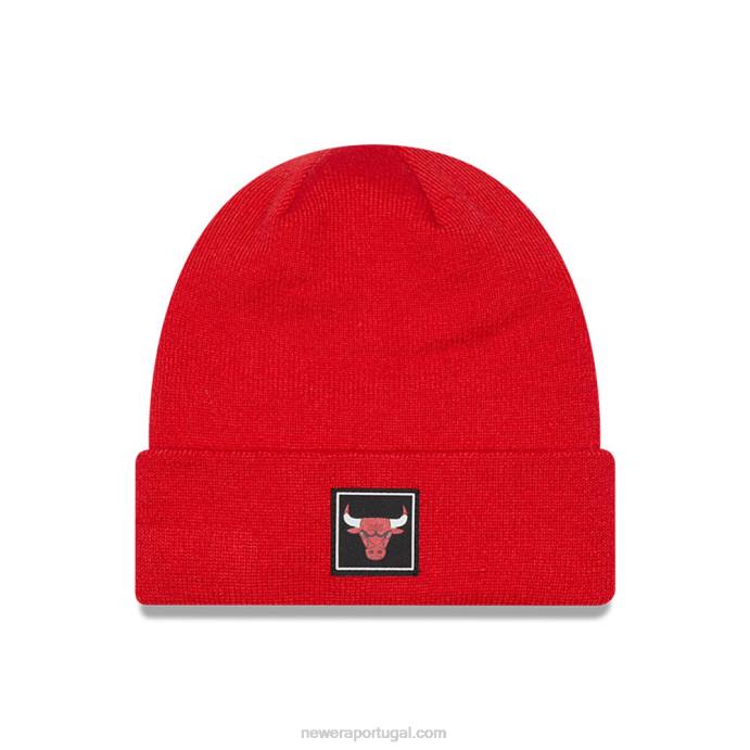 FFTN2363 New Era gorro vermelho da equipe chicago bulls