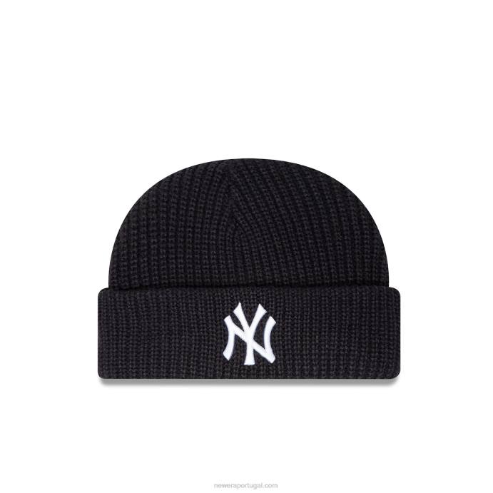 FFTN2370 New Era New York Yankees, equipe Skully, tricô azul marinho
