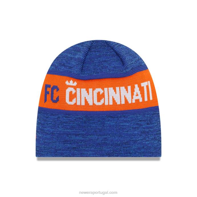 FFTN2386 New Era gorro azul kick off do fc cincinnati mls