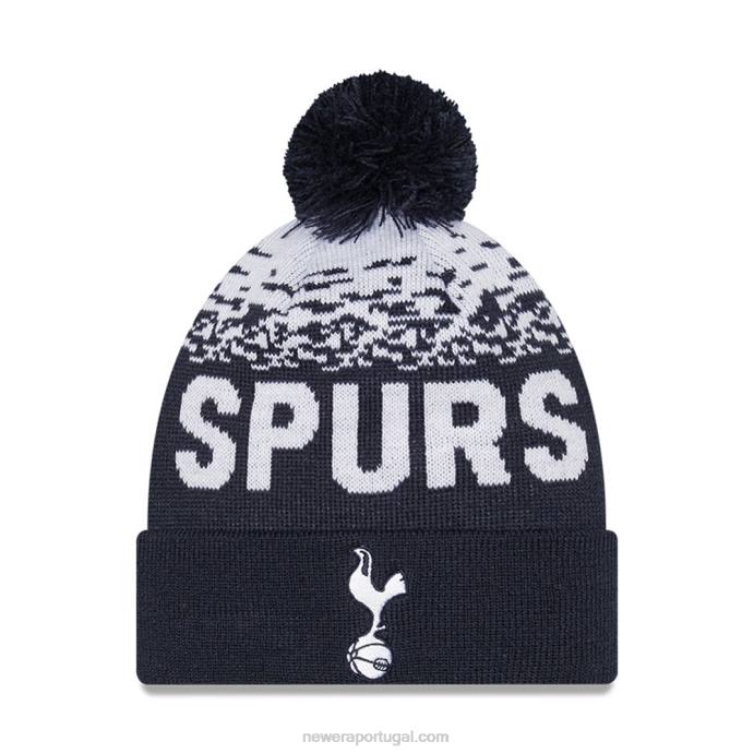 FFTN2394 New Era gorro tottenham hotspur com logo azul marinho