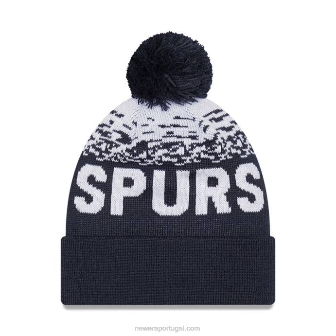 FFTN2394 New Era gorro tottenham hotspur com logo azul marinho