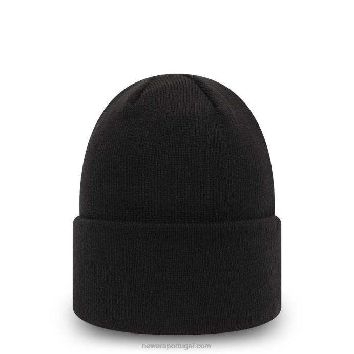 FFTN2397 New Era gorro preto essencial las vegas raiders