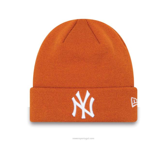 FFTN2400 New Era boné laranja new york yankees league essentials