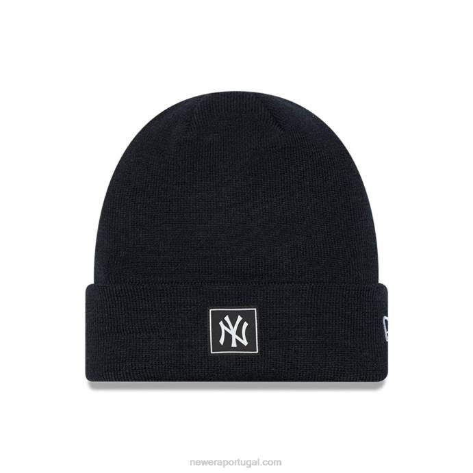 FFTN2403 New Era gorro preto da equipe dos ianques de nova york