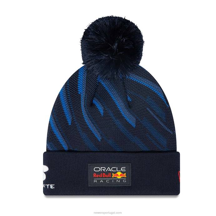 FFTN2408 New Era Red Bull Racing sergio perez gorro de tricô azul bobble