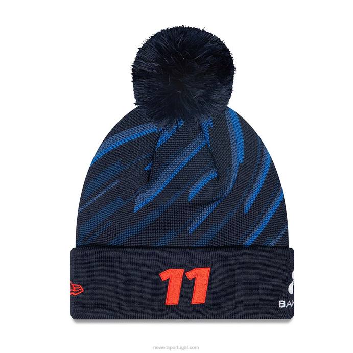 FFTN2408 New Era Red Bull Racing sergio perez gorro de tricô azul bobble
