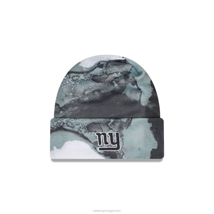 FFTN2424 New Era gorro preto do New York Giants nfl sideline