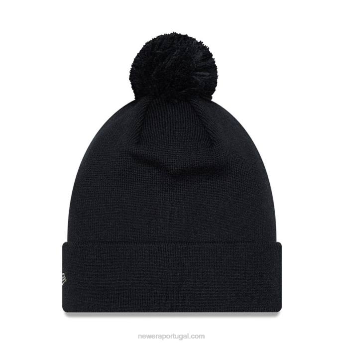 FFTN2425 New Era chapéu gorro bobble azul marinho New York Yankees