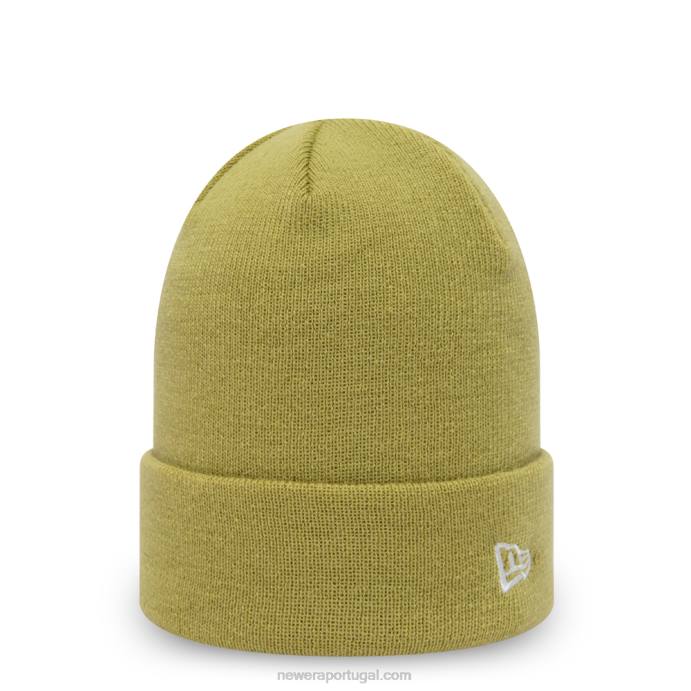 FFTN2426 New Era gorro de punho verde essencial
