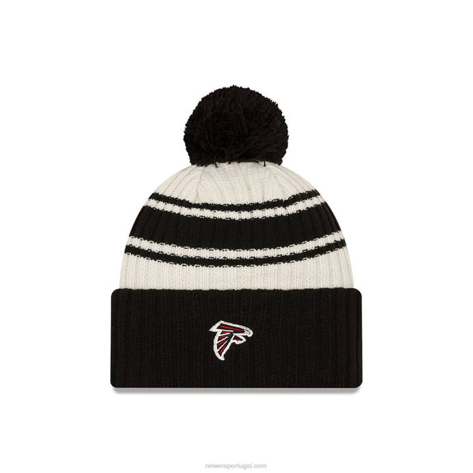 FFTN2432 New Era gorro preto atlanta falcons nfl sideline
