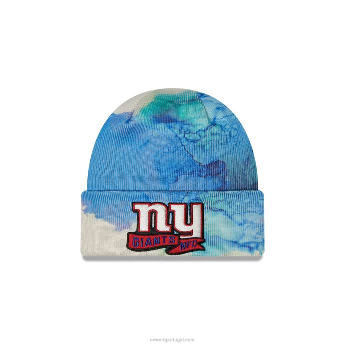 FFTN2434 New Era New York Giants Nfl Sideline Calming Blue Beanie Hat