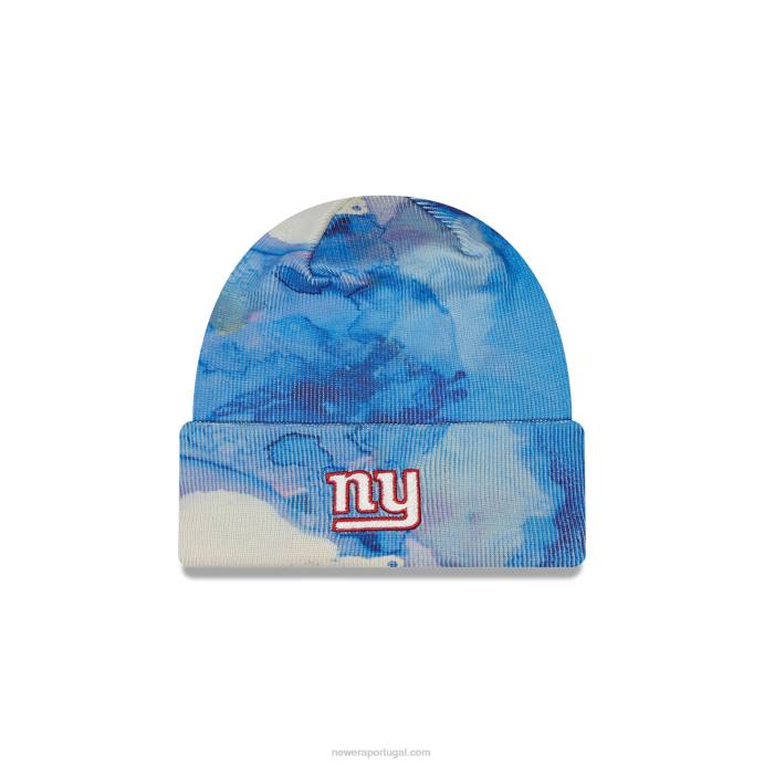 FFTN2434 New Era New York Giants Nfl Sideline Calming Blue Beanie Hat