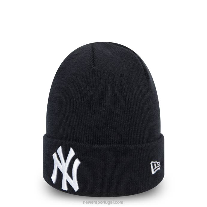FFTN2437 New Era boné New York Yankees essencial navy manguito