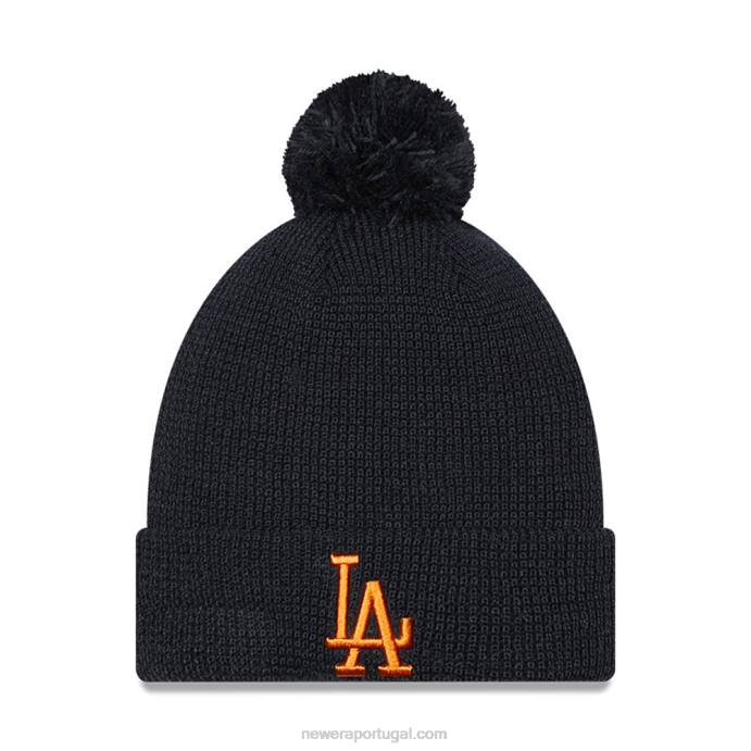 FFTN2444 New Era gorro bobble azul marinho la dodgers pop